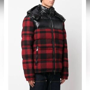 Polo Ralph Lauren check-print down puffer jacket